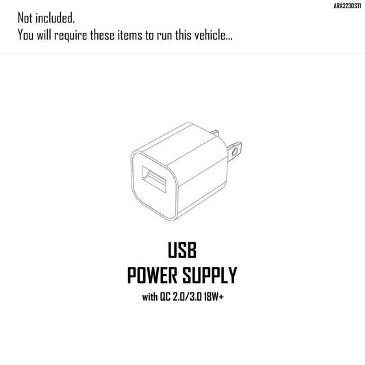ARRMA ARA3230ST1 1/10 GORGON 4X2 MEGA 550 Brushed Monster Truck RTR w/ Battery & Charger Yellow
