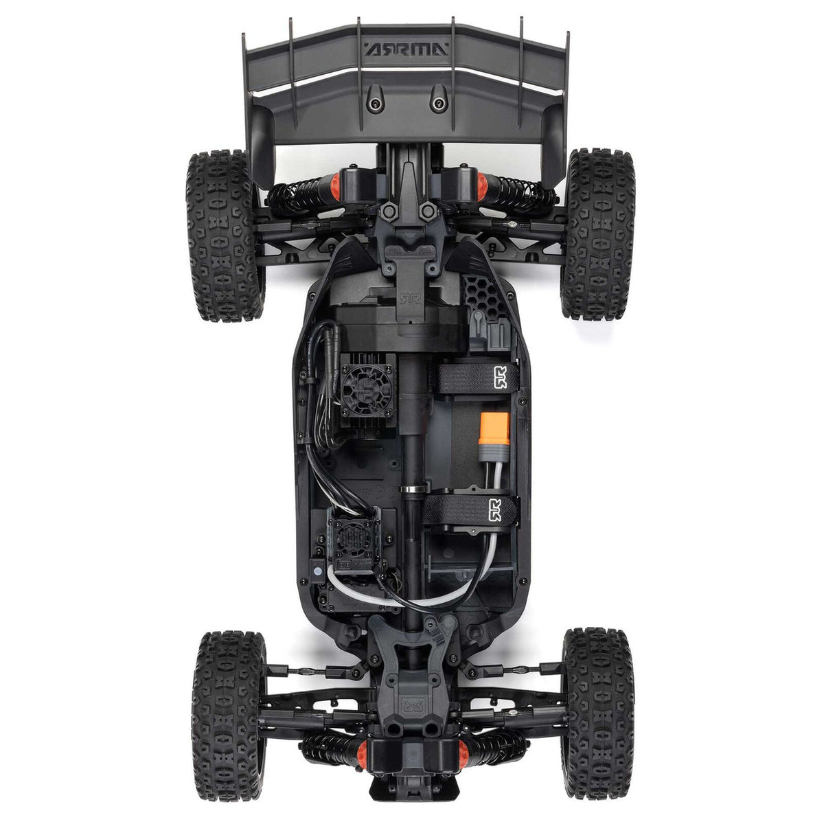 ARRMA ARA4306V4T1 1/8 TYPHON 223S DSC 4X4 RTR Brushless Buggy, Green