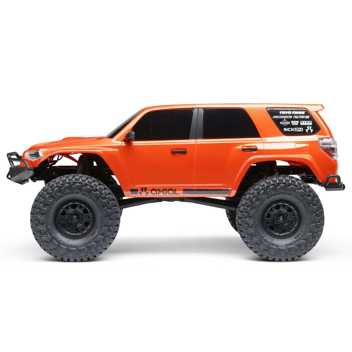 Axial - AXI-2035T1 1/24 SCX24 Toyota 4Runner 4X4 RTR Brushed Rock Crawler Orange