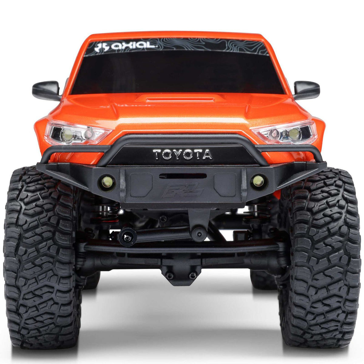Axial - AXI-2035T1 1/24 SCX24 Toyota 4Runner 4X4 RTR Brushed Rock Crawler Orange
