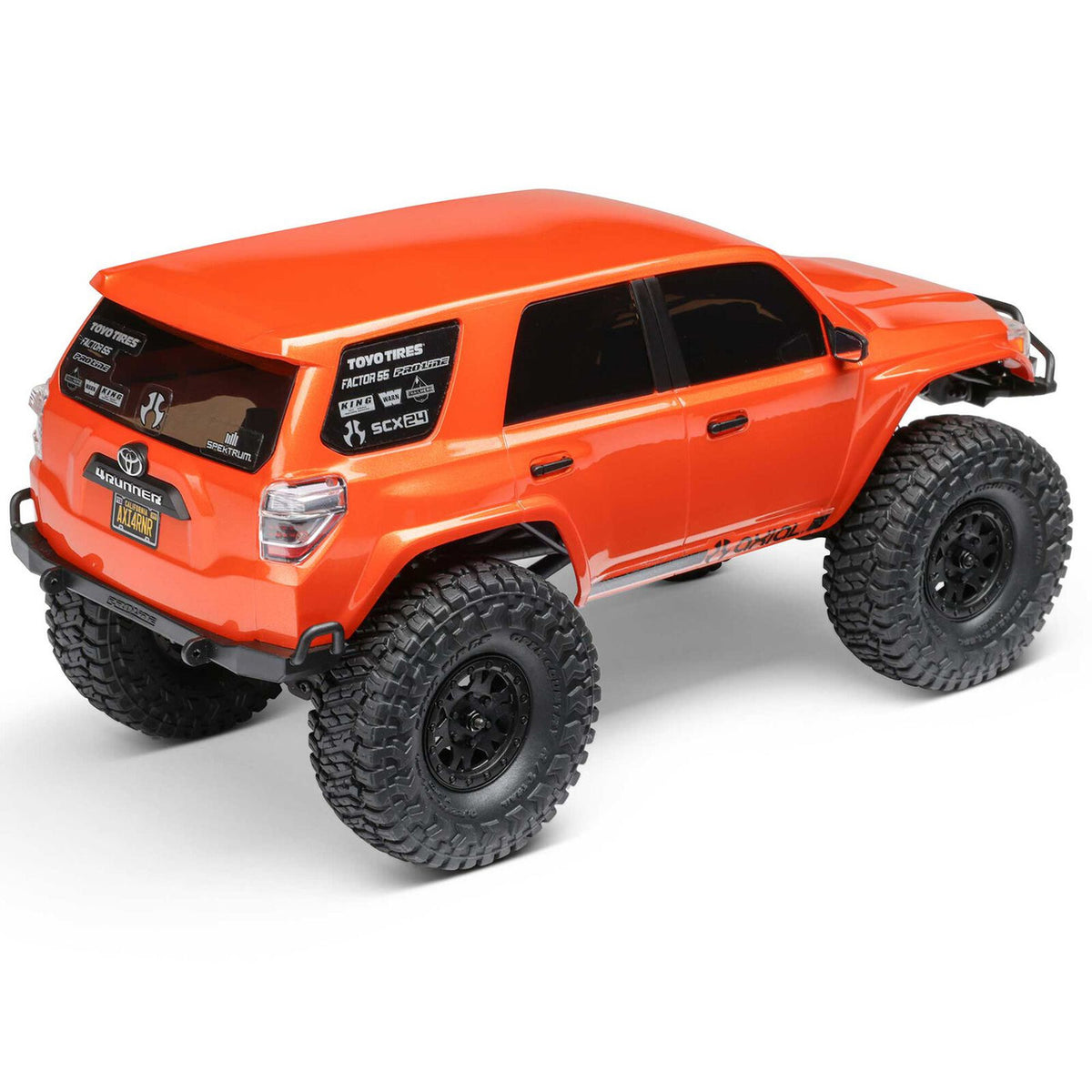 Axial - AXI-2035T1 1/24 SCX24 Toyota 4Runner 4X4 RTR Brushed Rock Crawler Orange