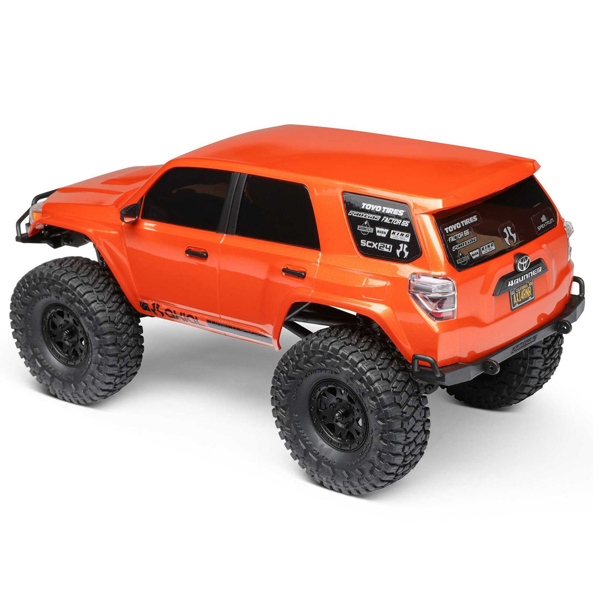 Axial - AXI-2035T1 1/24 SCX24 Toyota 4Runner 4X4 RTR Brushed Rock Crawler Orange