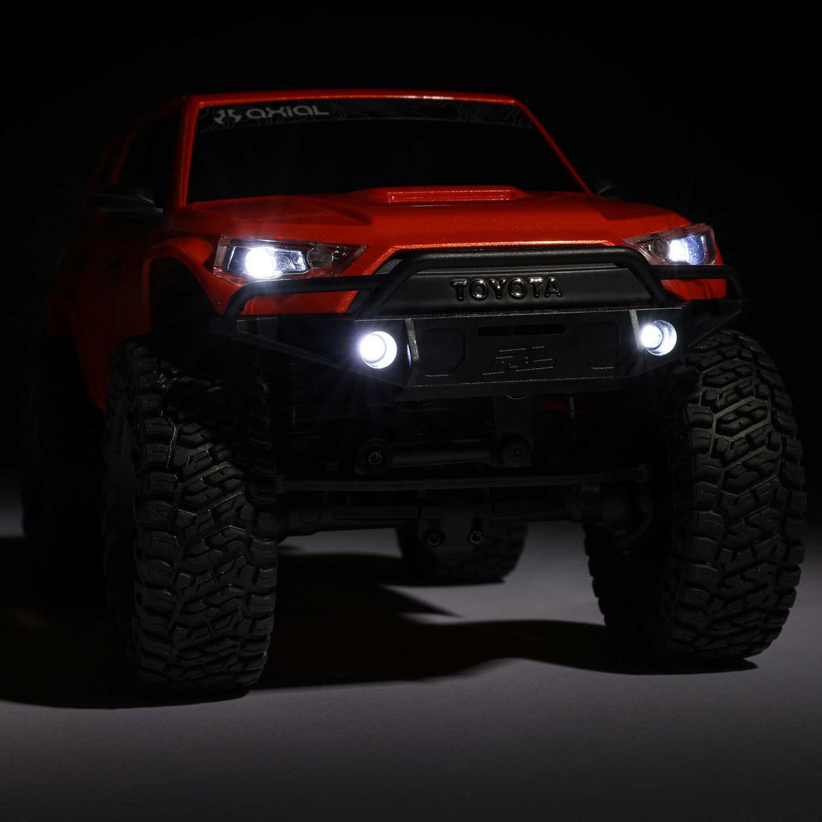 Axial - AXI-2035T1 1/24 SCX24 Toyota 4Runner 4X4 RTR Brushed Rock Crawler Orange