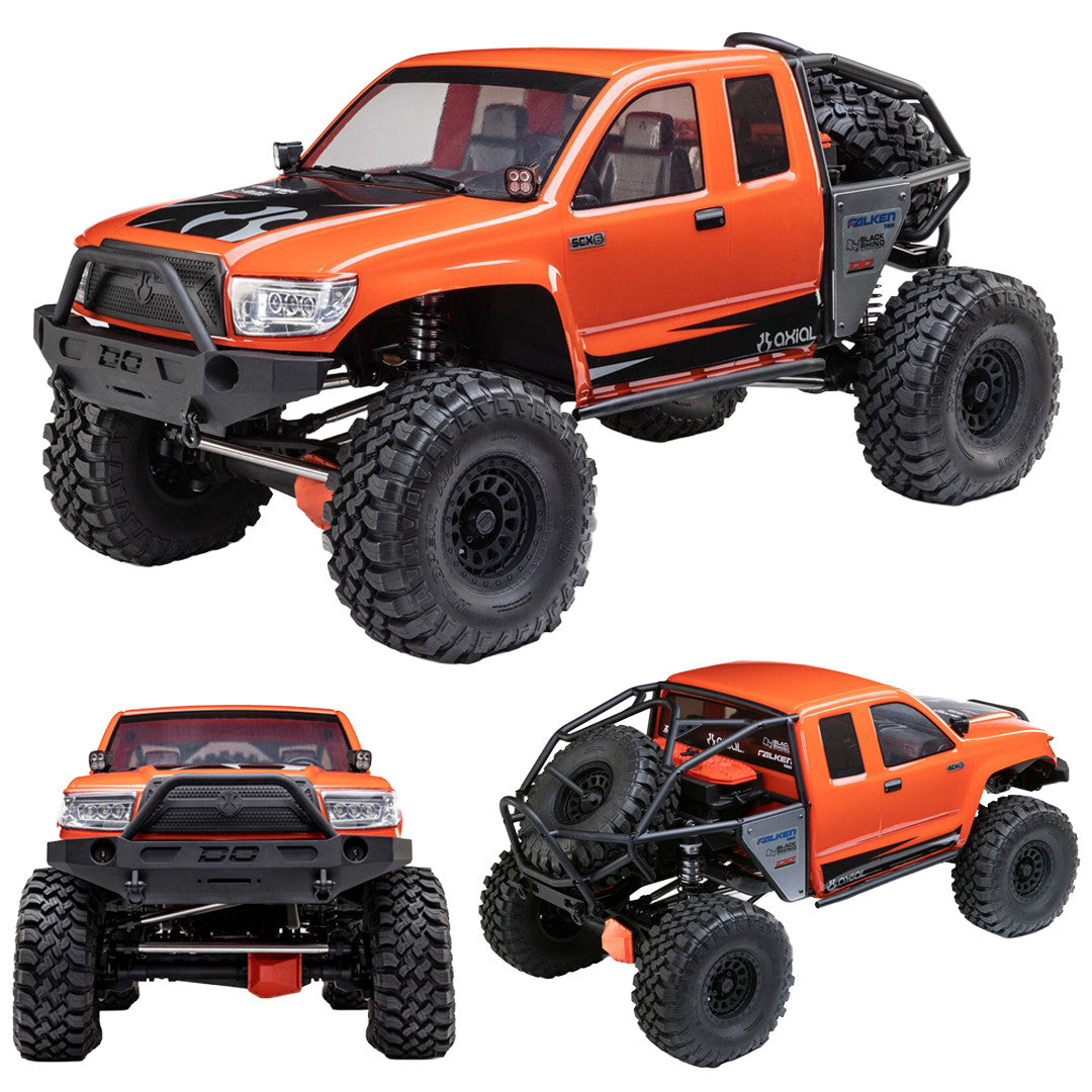 Axial AXI05001T1 1/6 SCX6 Trail Honcho 4X4 RTR Brushless Rock Crawler, Red