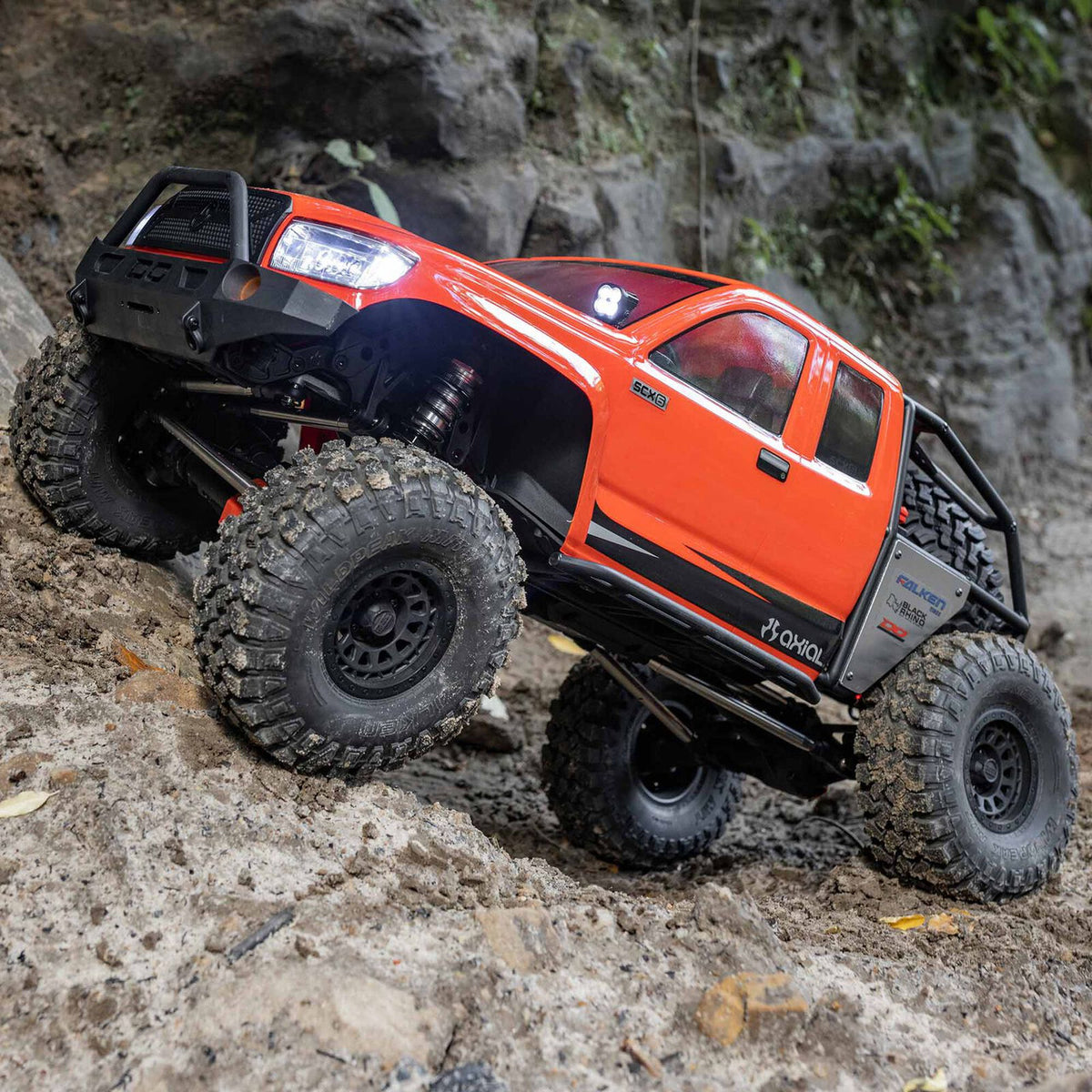 Axial AXI05001T1 1/6 SCX6 Trail Honcho 4X4 RTR Brushless Rock Crawler, Red