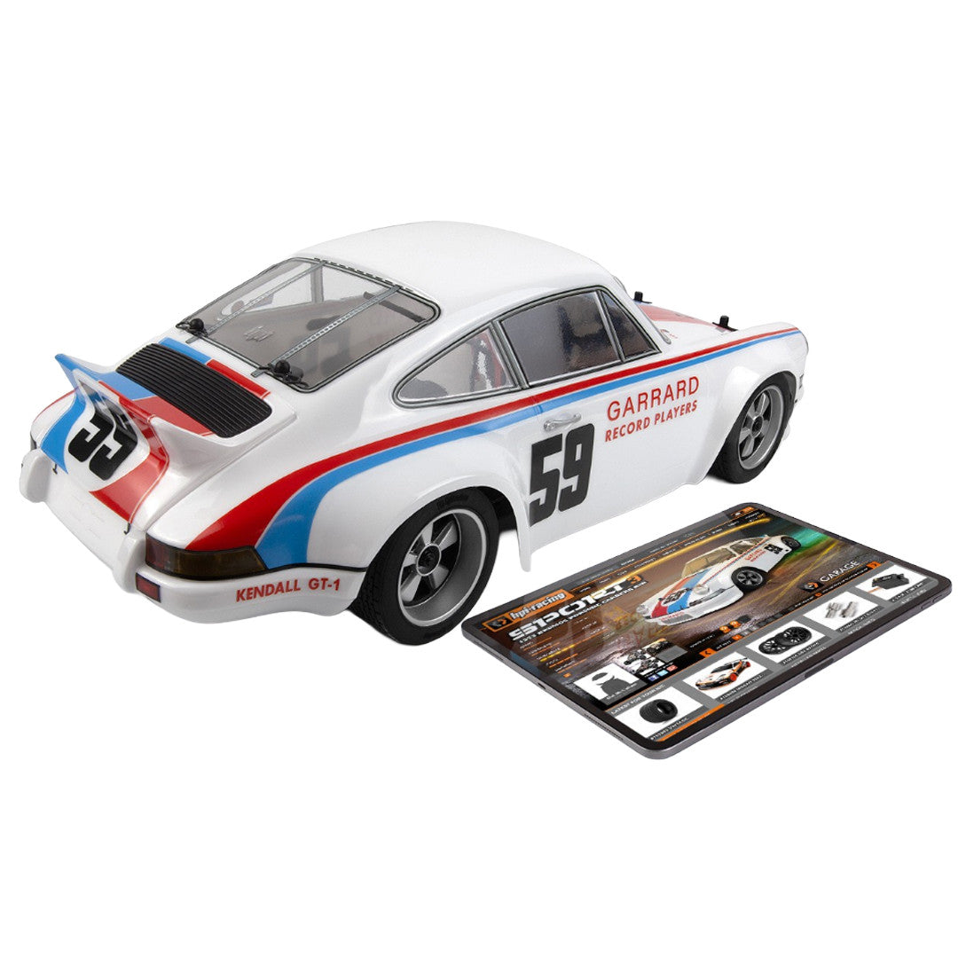 HPI 160788 1/10 Sport 3 Flux Brushless 1973 Porsche 911 Carrera RSR 4WD Racing Car