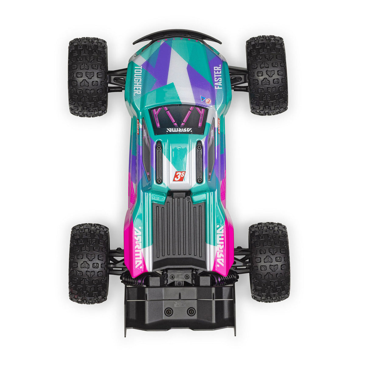 ARRMA ARA2508ST2 1/16 MINI KRATON 3S DSC 4X4 RTR Brushless Teal w/Battery/Charger