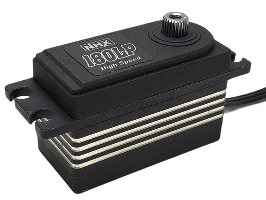 NHX 180LP Coreless Motor 180 oz / .05 Titanium Gear Digital Low Profile HV Servo