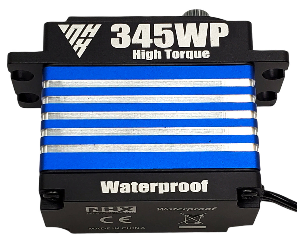 NHX 345WP High Torque IP67 Waterproof Digital Servo 345 oz Torque / .14 Speed