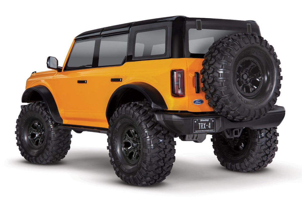 Traxxas 92076-4 1/10 Ford Bronco 4x4 Trail Truck Off-Road TRX-4 RTR Orange